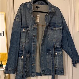 Express Denim Blue Women's Jacket